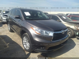 TOYOTA HIGHLANDER LE 2014