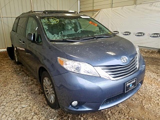 TOYOTA SIENNA XLE 2014